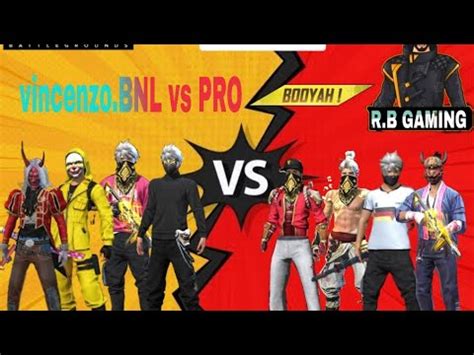 Vincenzo Bnl Vs Pro Squad Link Description Me Hai Youtube