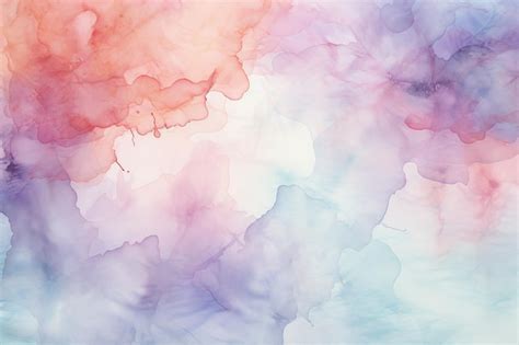 Premium Ai Image Pastel Dreams Large Repeat Watercolor Design