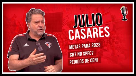 Presidente J Lio Casares Falou O Morumbacast Youtube