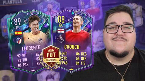 Fut Champions Con Marcos Llorente Y Crouch Fantasy Fut Fifa