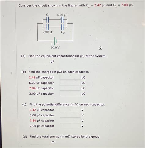 Solved Consider The Circuit Shown In The Figure With Chegg