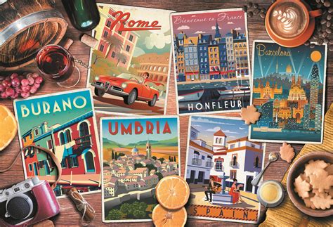 Puzzle Viajando Pela Europa Pe As Puzzle Mania Pt