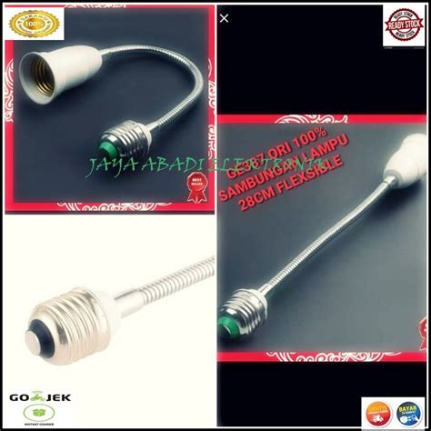 G Original Cm Sambungan Rumah Lampu E Extension Steker Saklar