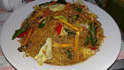 Resep Bihun Goreng Pedas Sederhana Youtube