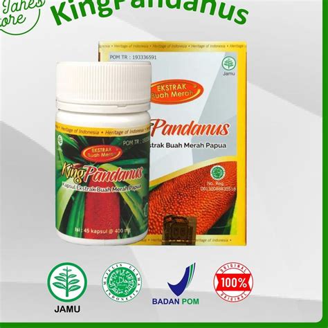 Jual Best Produk King Pandanus Ajaib Yang Dapat Menyembuhkan