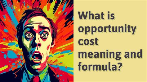 What Is Opportunity Cost Meaning And Formula YouTube