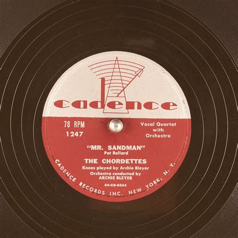 "MR. SANDMAN" : THE CHORDETTES : Free Download, Borrow, and Streaming ...