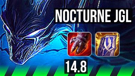 NOCTURNE Vs KHA ZIX JGL 6k Comeback 1900 Games EUW Master 14