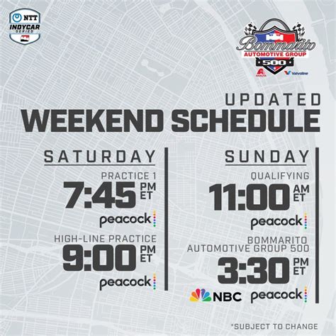 Weekend TV Schedule For Daytona Milwaukee And Gateway Pure Thunder