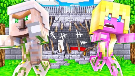 Gef Ngnis Ausbruch Als Baby Eisengolem Minecraft Gef Ngnis Youtube