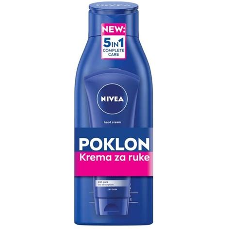 Nivea Mleko Za Telo Ml Krema Za Ruke Ml Gratis Eponuda