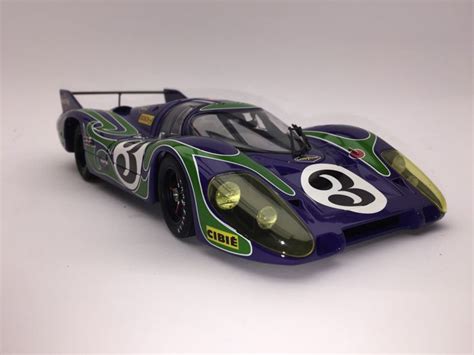 Autoart Scale 1 18 Porsche 917 LH No 3 Hippie Le Mans 1970 G