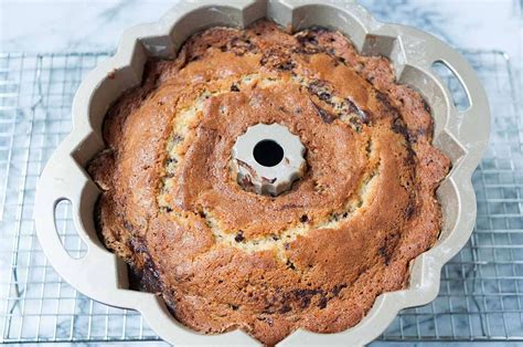 Marbled Chocolate Bundt Cake Recipe