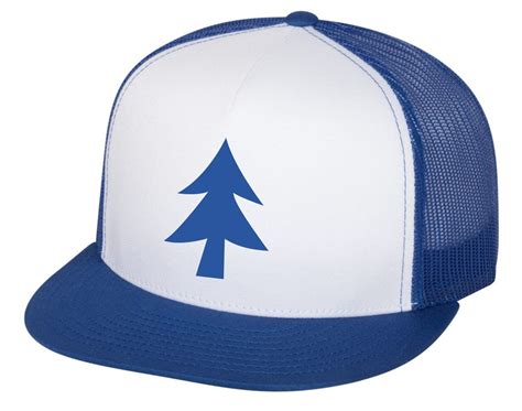 Dipper Pines Hat Gravity Falls Flat Bill Snapback