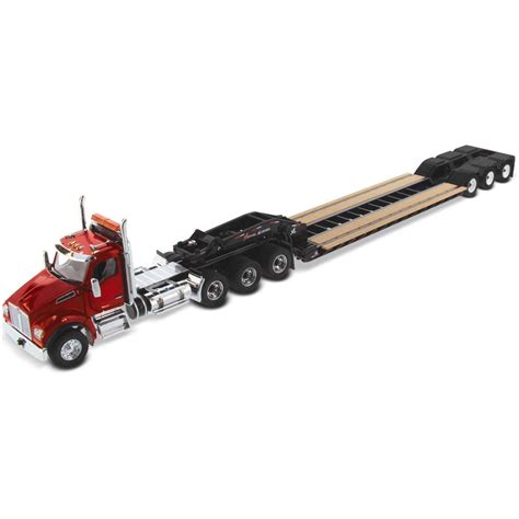 Buy Diecast Masters Kenworth T880 SFFA Tractor Truck - Red | Day Cab ...