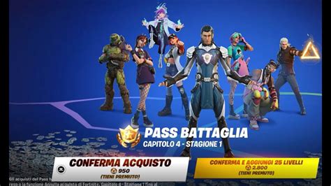 Ho Shoppato Il Pass Battaglia Del Capitolo 4 Stagione 1 Di Fortnite Youtube