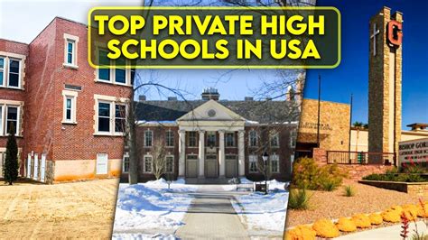 20 Best Private High Schools In Usa Youtube