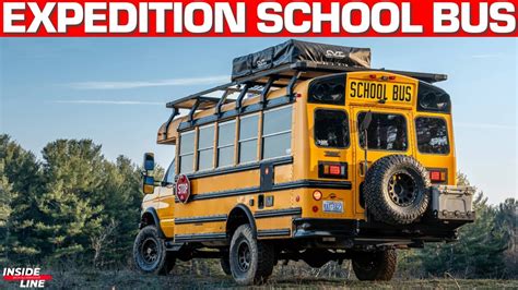 Transformed School Bus Custom Ford E 450 4x4 Expedition By Ujoint