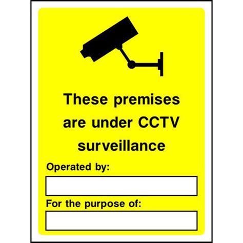 These Premises Are Under Cctv Surveillance 11625