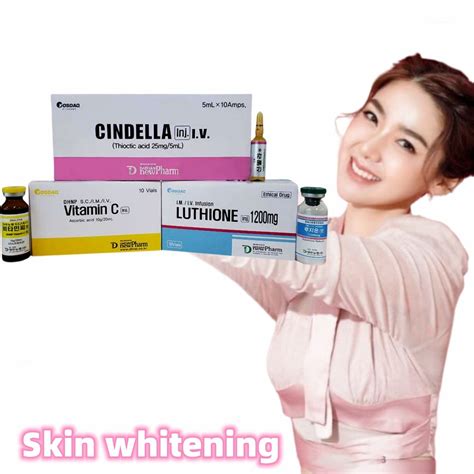 Korea Stock Cindella Skin Whitening Injection Glutathione Injection