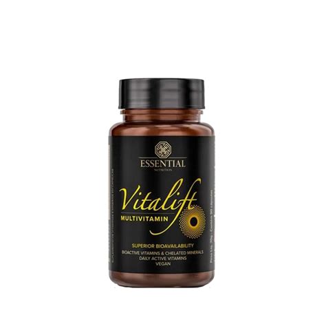 Vitalift Vitaminas e Minerais 90 cápsulas – Essential Nutrition ...