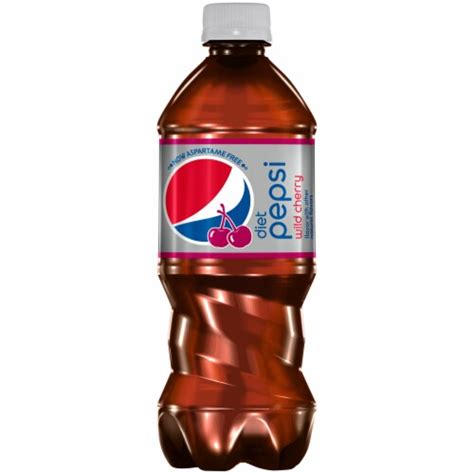 Diet Pepsi Wild Cherry Soda 20 Fl Oz Kroger