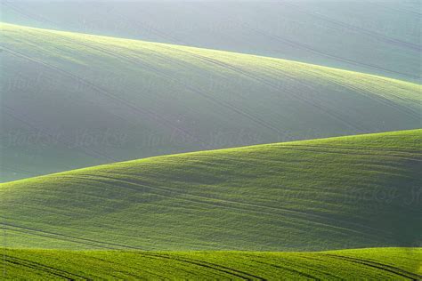 Wavy Fields By Stocksy Contributor Marcin Sobas Stocksy