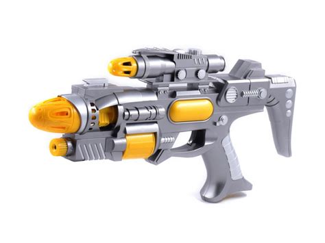 Electric Big Gun Toy With Lights And Music Focusgood