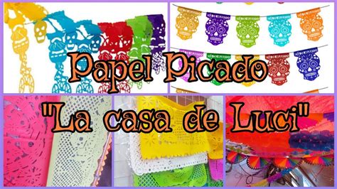 Papel picado y guías hermosas para día de muertos en Papel Picado La