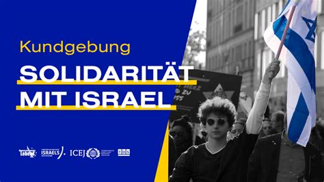 Kundgebung in Tübingen Solidarität mit Israel Marsch des Lebens