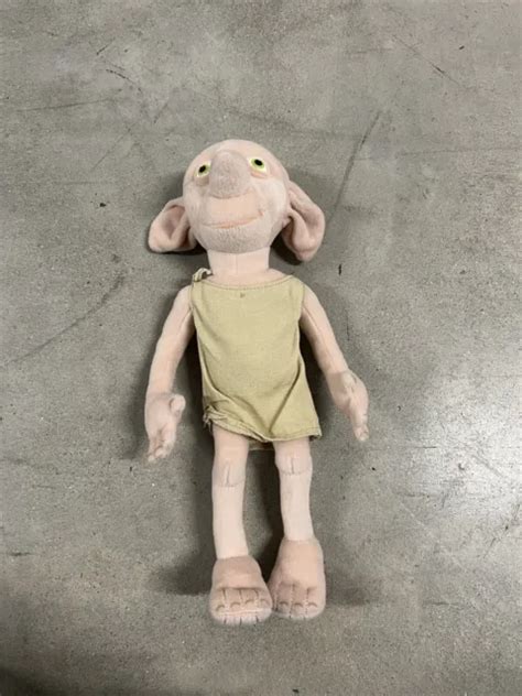 HARRY POTTER THE Noble Collection Dobby Plush Poseable Toy Doll 12 EUC