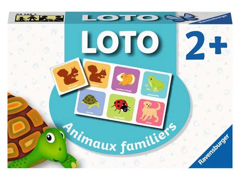 Ravensburger Jeux éducatifs Loto Animaux Familiers