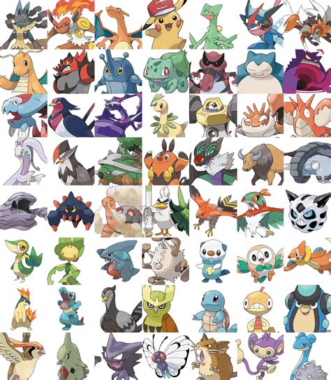 Quais São Os Pokémons - Lista De Todos Os Pokemons Do Ash