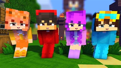 Couple Dance Aphmau Friends Poi Poi Nico Mia Cash Zoey Minecraft