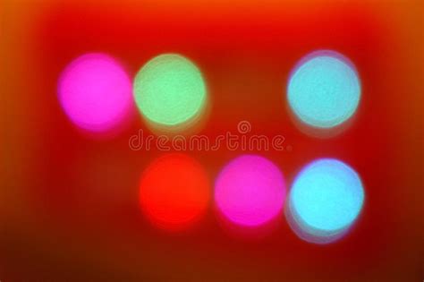 Color Abstract Blurred Blue Backgrounds Bokeh Led Lighting Stock Image