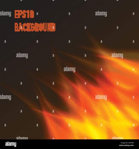 Abstract Vector Fire Background Stock Vector Image Art Alamy