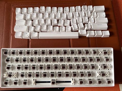 Royal Kludge Rk Rgb Hot Swappable Wired Bluetooth Rk Browns Keyboard Tape Mod Included