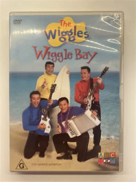 Vintage The Wiggles Wiggle Bay Original Cast Abc 42 Mins Dvd 2002