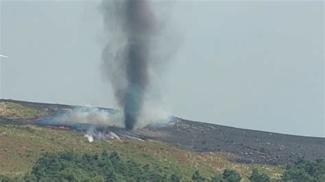 Rtl Today Extraordinary Footage Fire Tornado Rips Through Portuguese