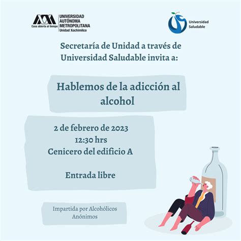 Hablemos De La Adicción Al Alcohol Uam Xochimilco