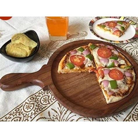 Buy Lemonini Wooden Pizza Bat Platter Wooden Pizza Serving Bat To Serve