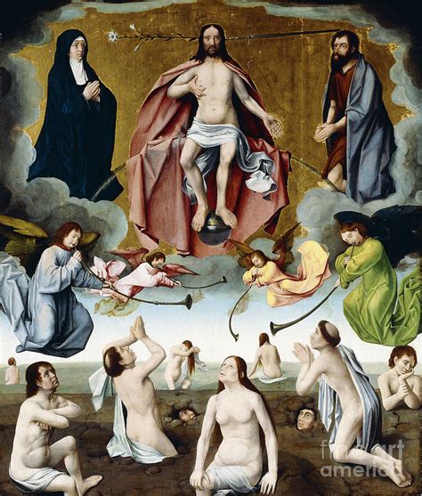 The Last Judgement C 1525 Painting By Jan Ii Provost Pixels