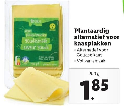 Vemondo Plantaardig Alternatief Voor Kaasplakken 200G Aanbieding Bij Lidl