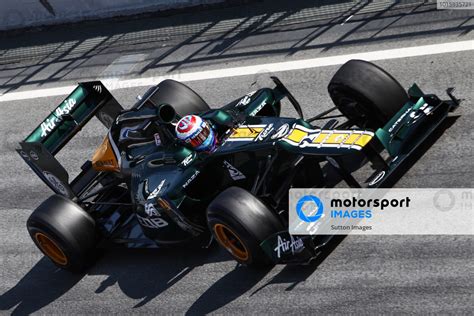 Vitaly Petrov Rus Caterham Ct Formula One Testing Day