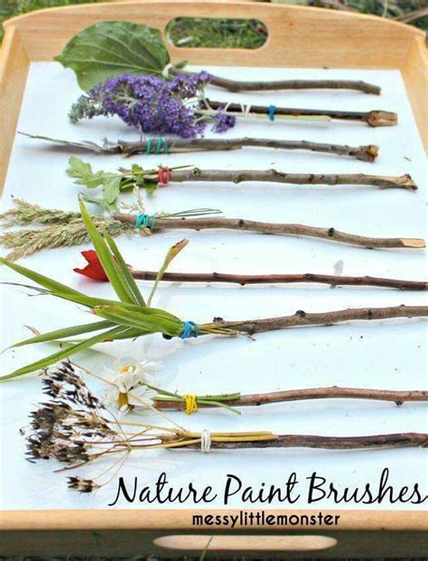 Brushes from nature! Because why not? Art Et Nature, Theme Nature ...