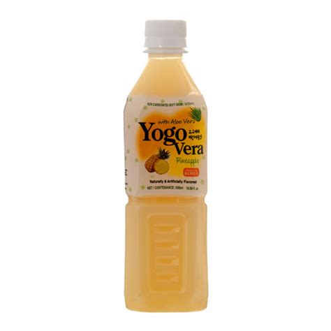 Yogo Vera Pineapple 169 Oz 20 Per Case