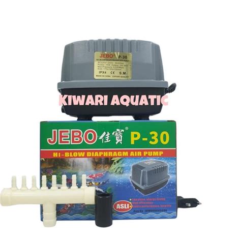 Jual Jebo P Pompa Udara Air Pump Kolam Aquarium Hidroponik Aerator