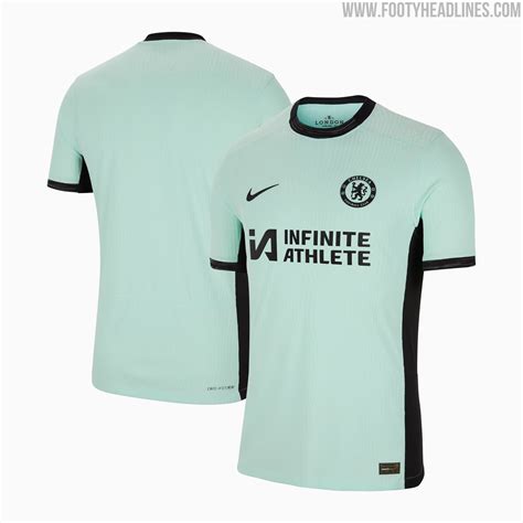 Finally Chelsea 23 24 Kits With Infinite Athlete Logo Available To Pre