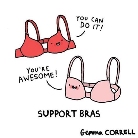 Relatable Funny Bra Comics Bra Humor Bra Jokes Support Bras