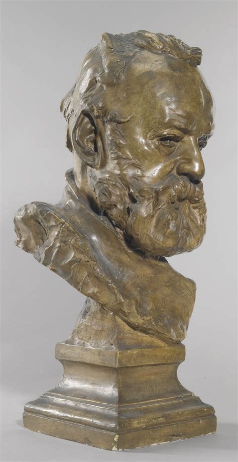 Buste De Victor Hugo Sculpture Homme Rodin Buste